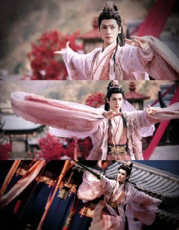 罗云熙粉衣惊艳江湖!《水龙吟》唐俪辞造型成玄侠新标杆 3 罗云熙粉衣惊艳江湖!《水龙吟》唐俪辞造型成玄侠新标杆