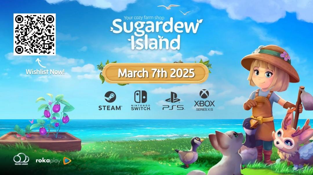 温馨农场模拟游戏《甘露岛》3月7日登陆多平台