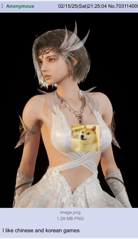 国外玩家盛赞中韩游戏角色设计,直呼“我爱中国和韩国游戏!”