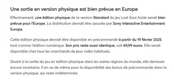 《失落之魂》PS5实体版欧洲预购开启,定价69.99欧元