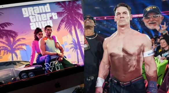 摔角巨星John Cena发布《GTA6》封面图,引发粉丝猜测