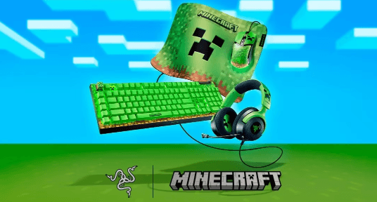 雷蛇携手《我的世界》推出苦力怕主题外设,带你体验“爆炸”快感