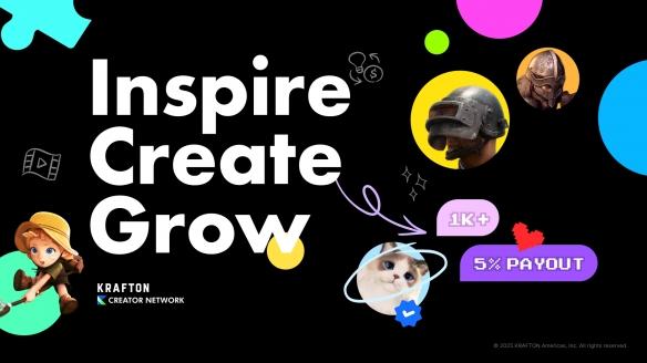 KRAFTON推出“KCN”扶持全球游戏创作者
