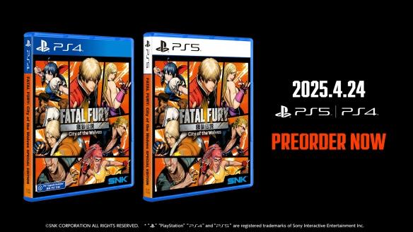 《饿狼传说:群狼之城》亚洲区实体版现已开启预购!