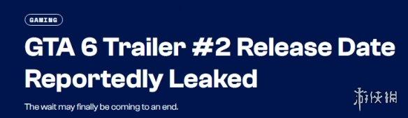 《GTA6》第二支预告片或于4月初发布,秋季发售在即?