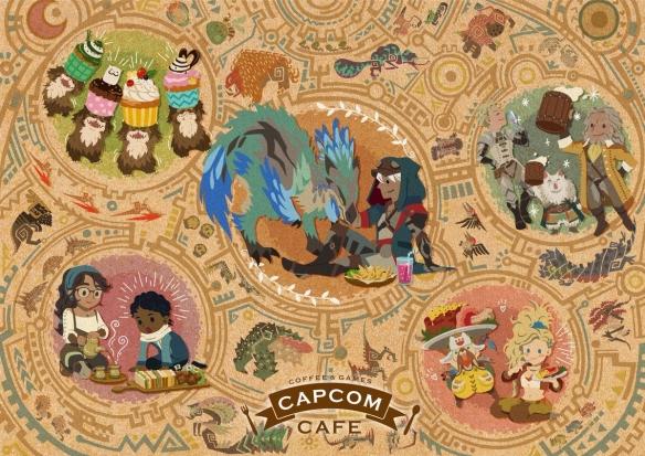 《怪物猎人:荒野》联动Capcom Cafe推出独家周边!