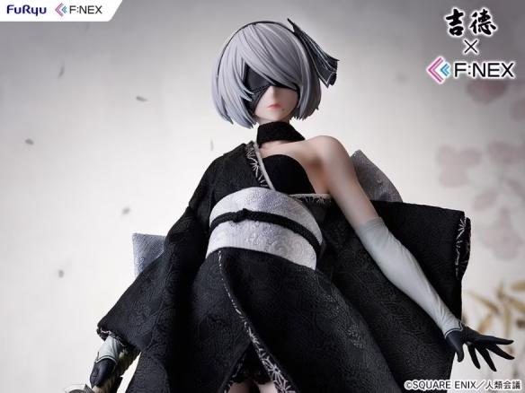 NieR:Automata 2B和服1/4比例模型开放预购